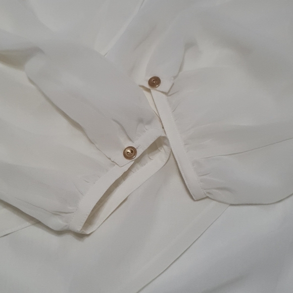 Ted Baker Designer White Tiered top - Picture 6 of 9